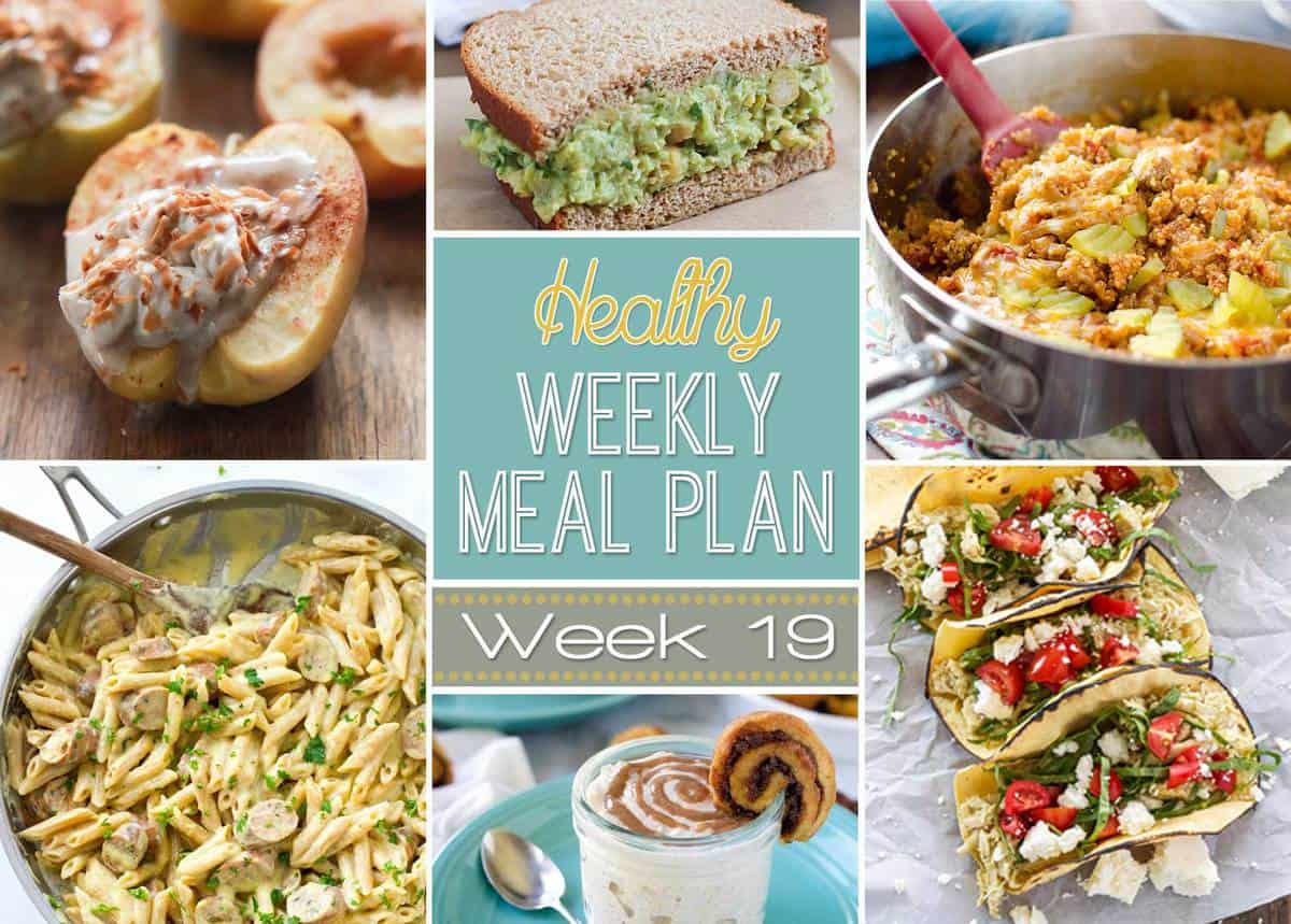 Healthy Meal Plan Week 19 - Recipe Runner