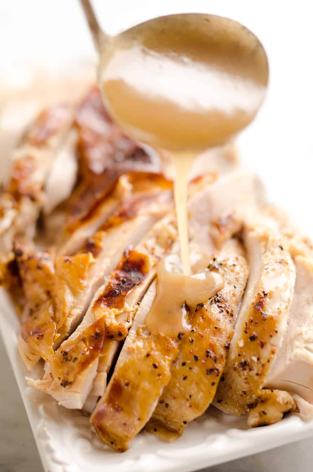 For the holidays, take all of the guess work out of the main dish with the Easiest Roasted Turkey & Gravy recipe. This pre-packaged, seasoned and Oven Ready Jennie-O Turkey goes straight from the freezer to the oven and results in moist and flavorful meat you will be proud to serve!
