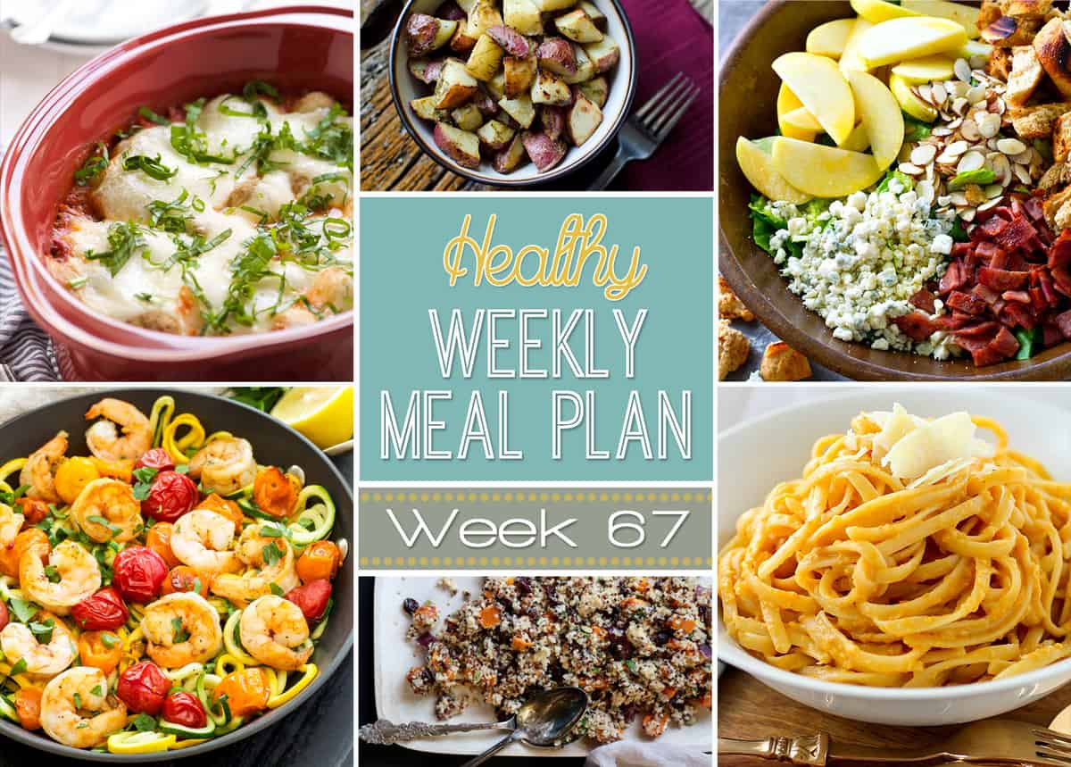 This week we have Creamy Pumpkin Pasta, apple crip oatmeal and a timesaving, 5 Ingredient Quinoa Meatball Caprese Bake!