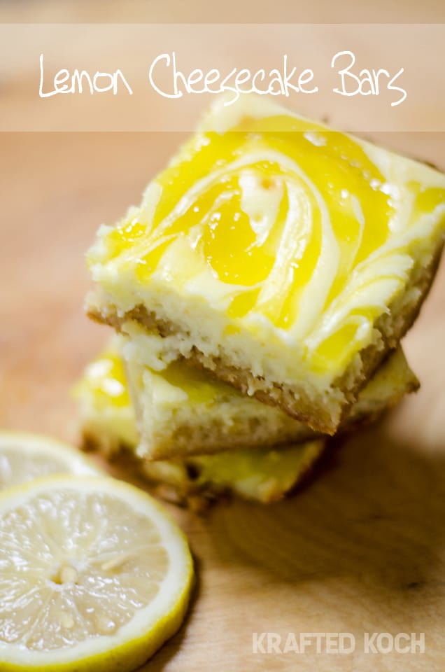 Lemon Cheesecake Bars