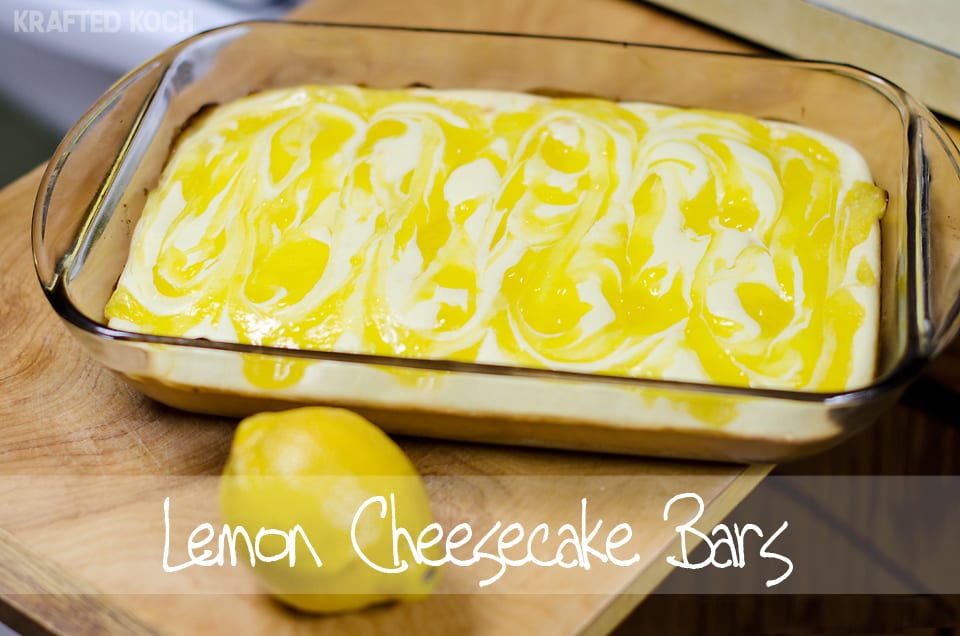 Lemon Cheesecake Bars