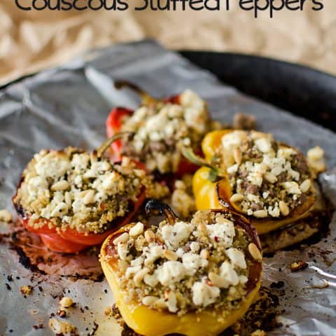 Mediterranean Lamb & Couscous Stuffed Peppers Krafted Koch Greek