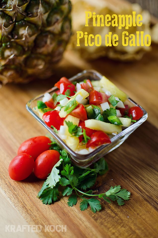 Pineapple Pico de Gallo - Fresh & Healthy