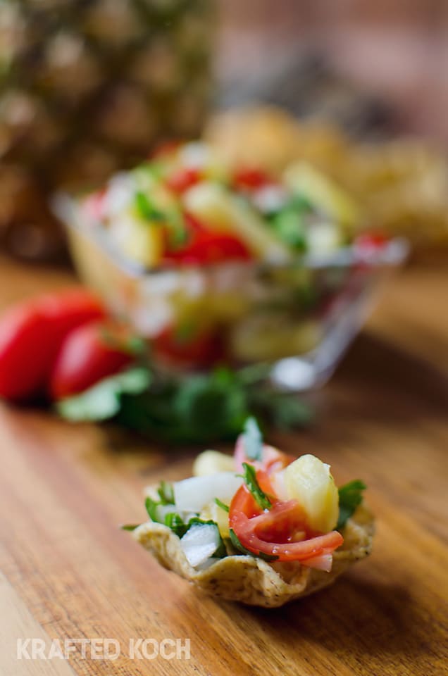 Pineapple Pico de Gallo - Fast & Healthy