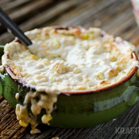 Corn & Green Chili Con Queso Dip - Krafted Koch