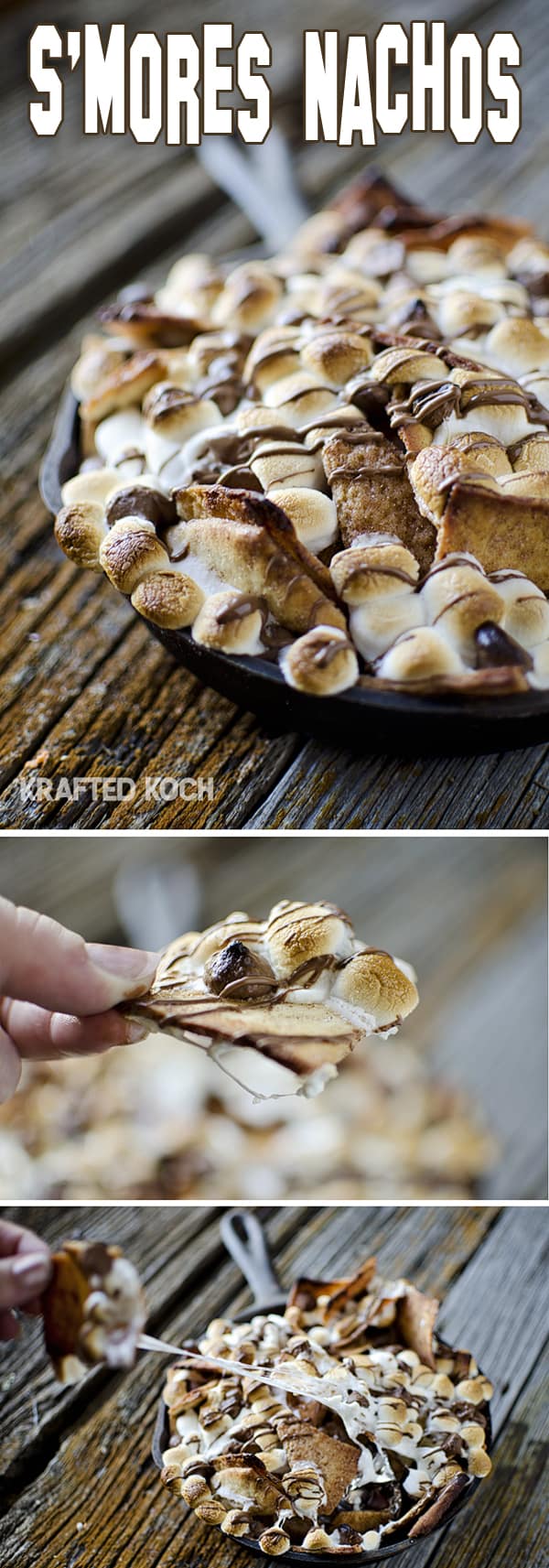 S'Mores Nachos Check out Meals For Two For Best Friends Day at https://homemaderecipes.com/best-friends-day/