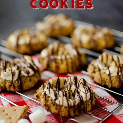 S'mores Thumprint Cookies - Krafted Koch
