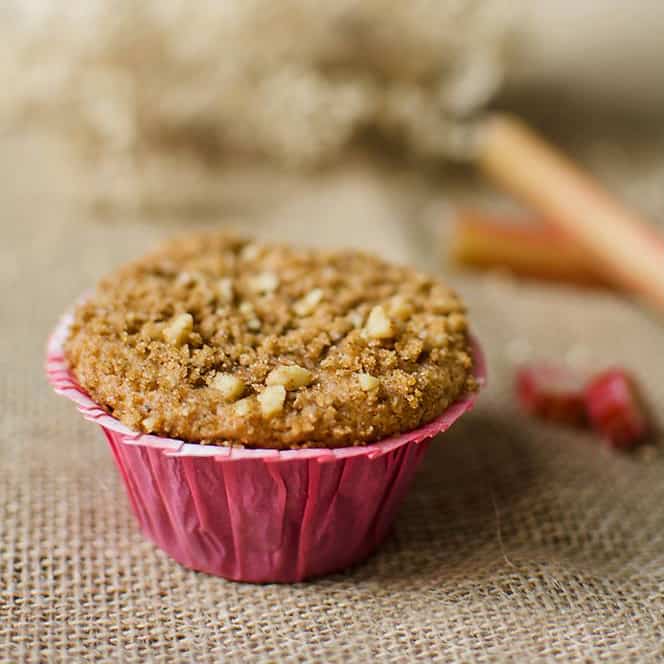 Rhubarb Streusel Muffin - Krafted Koch