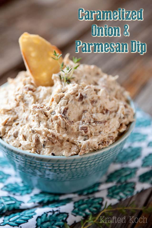 Caramelized Onion & Parmesan Dip - Krafted Koch