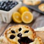 Mini Blueberry & Meyer Lemon Cream Pies - Krafted Koch