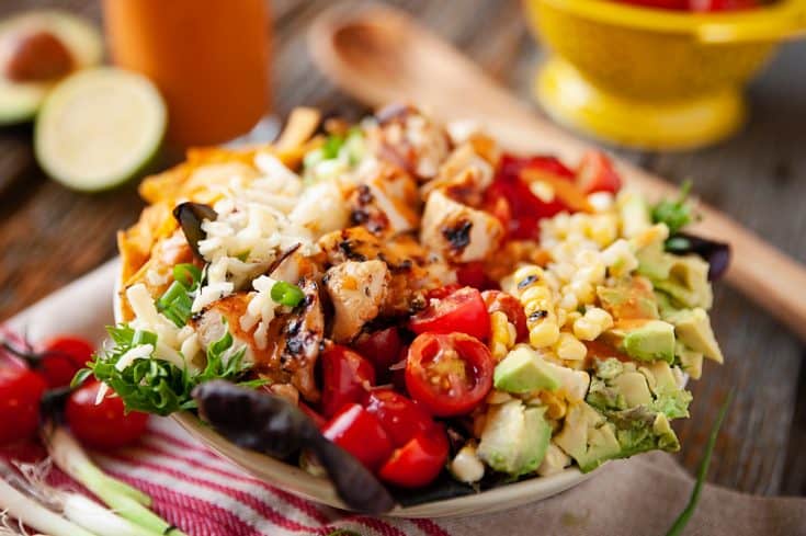 Southwest Chicken Cobb Salad