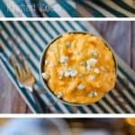 Three Cheese Crock Pot Buffalo Mac n Cheese - Krafted Koch - A quick and easy mac n cheese recipe for your Crock Pot bold buffalo flavor!