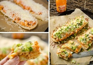 Cheesy Buffalo Chicken French Bread - Krafted Koch