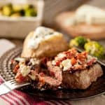 Broiled Bacon & Bleu Cheese Steak - Krafted Koch