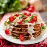 Cheesy Chicken Enchilada & Tortilla Stacks - Krafted Koch