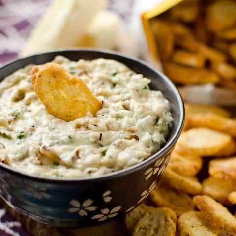 White Cheddar & Caramelized Onion Dip - Krafted Koch