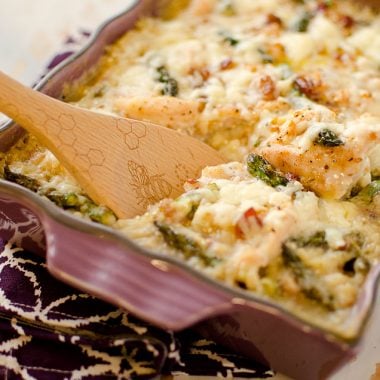 Asparagus, Chicken & Quinoa Bake - Krafted Koch