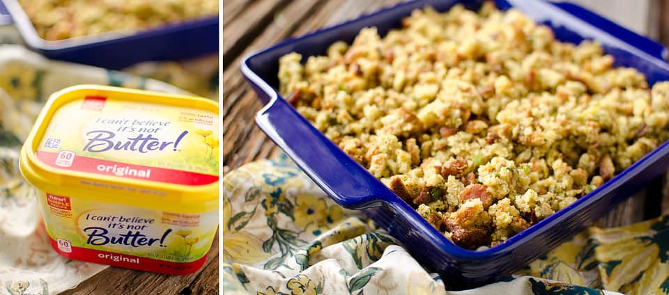 Crock Pot Bacon & Cornbread Stuffing - Krafted Koch