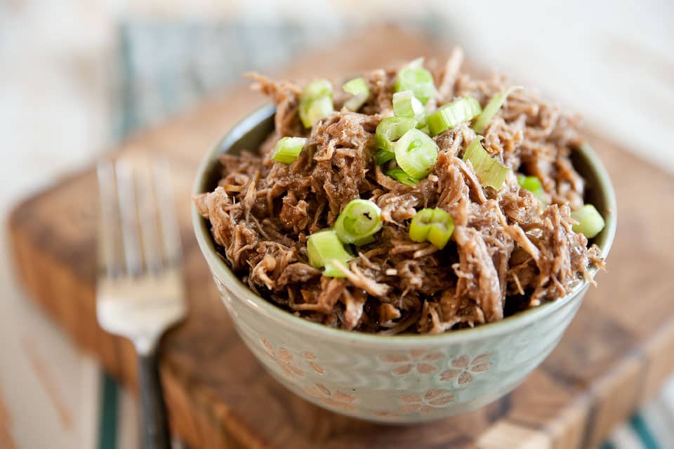 Crock Pot Honey Balsamic Pulled Pork - Krafted Koch