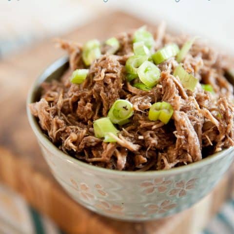Crock Pot Honey Balsamic Pulled Pork - Krafted Koch - An easy and flavorful slow cooker recipe for pulled pork with a unique twist!