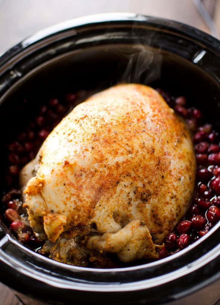 Crock Pot Turkey Breast With Cranberry Sauce