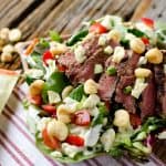 Steak & Bleu Cheese Salad with NatureBox Roasted Corn - Krafted Koch