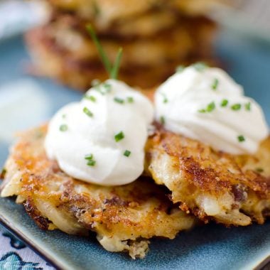 Cheddar Bacon Loaded Hashbrown Patties - Krafted Koch