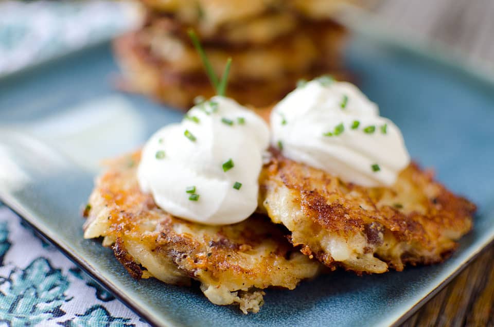 Cheddar Bacon Loaded Hashbrown Patties - Krafted Koch