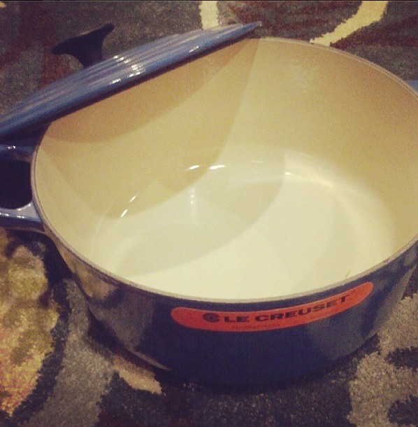 Le Creuset 5 quart French Oven Christmas gift