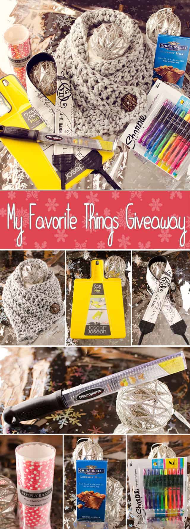 My Favorite Things Giveaway 2014 - Krafted Koch