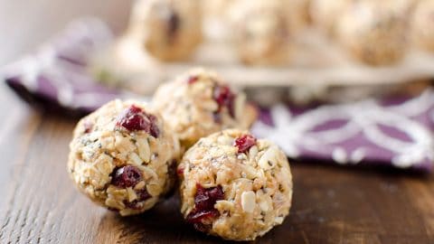 Cranberry Almond Energy Bites - Krafted Koch