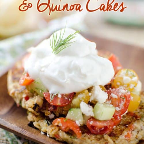 Mediterranean Tuna & Quinoa Cakes
