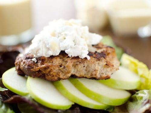 Roasted Garlic, Apple & Chicken Burger - Krafted Koch