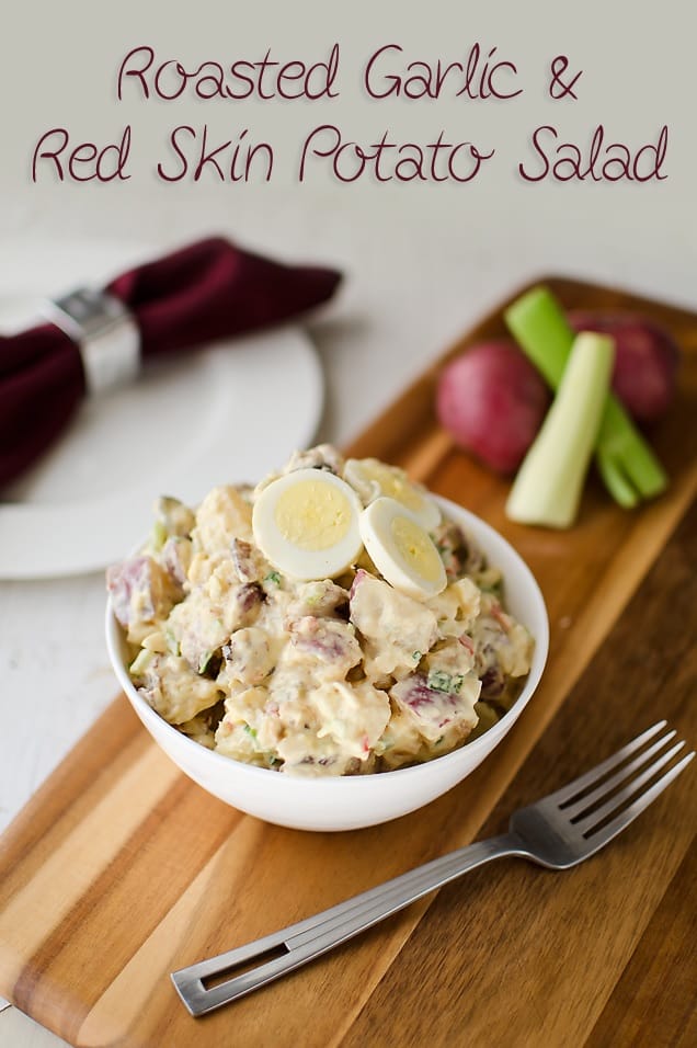 Roasted Garlic & Red Skin Potato Salad 