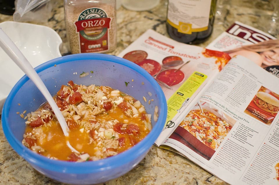 Shrimp & Feta Orzo Bake - Krafted Koch