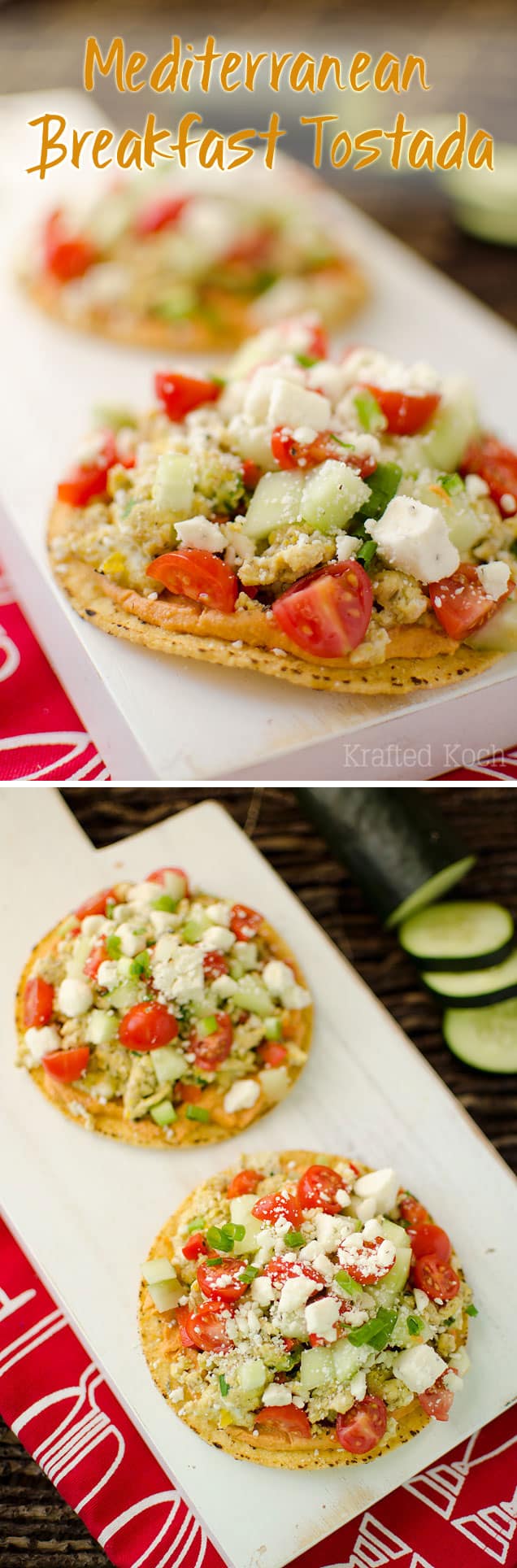 mediterranean breakfast tostadas