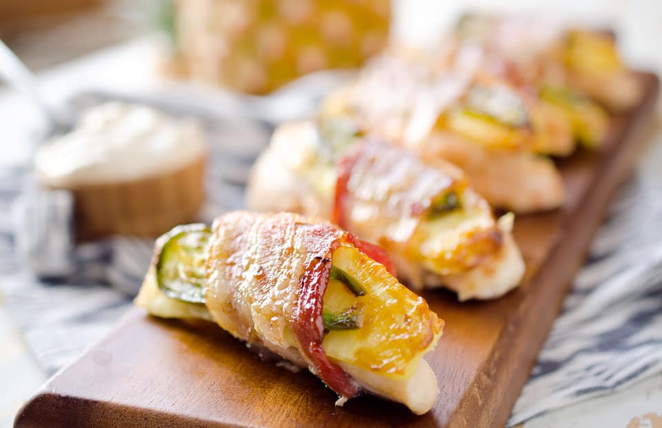 Roasted Jalapeno, Pineapple & Chicken Tenders