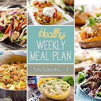 Healthy Weekly Meal Plan