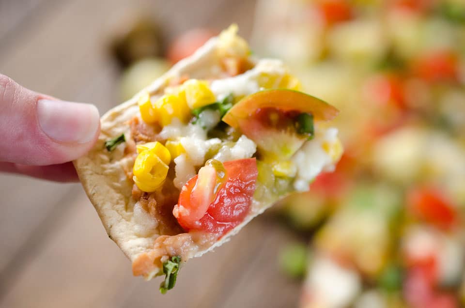 Light Tex Mex Thin Crust Pizza