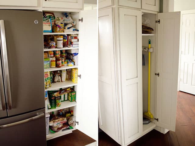 New Kitchen Remodel House - Pantry & Broom Closet Combo