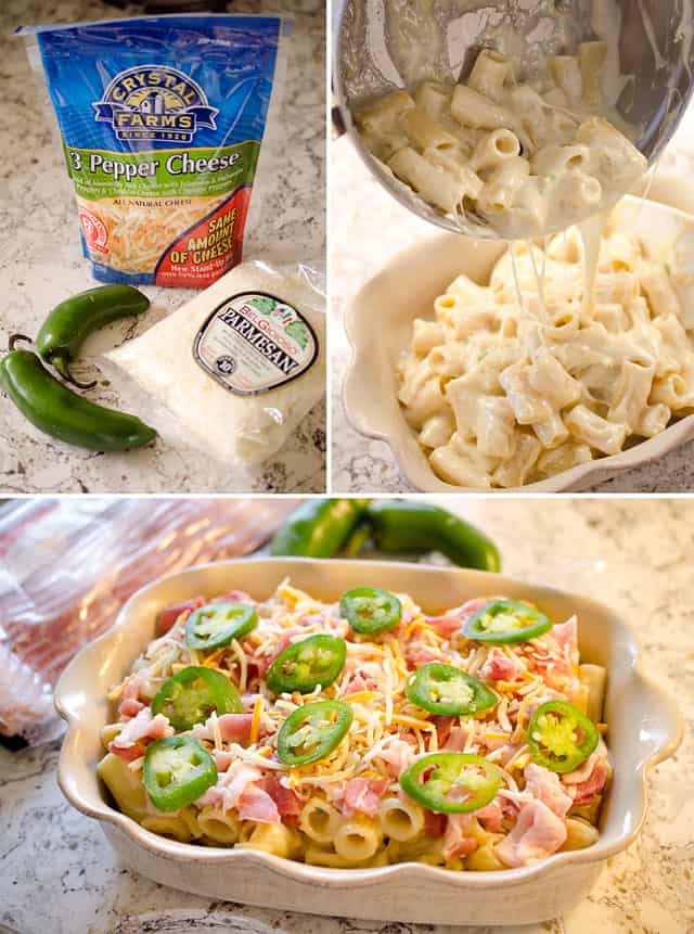 Three Cheese Bacon & Jalapeño Pasta