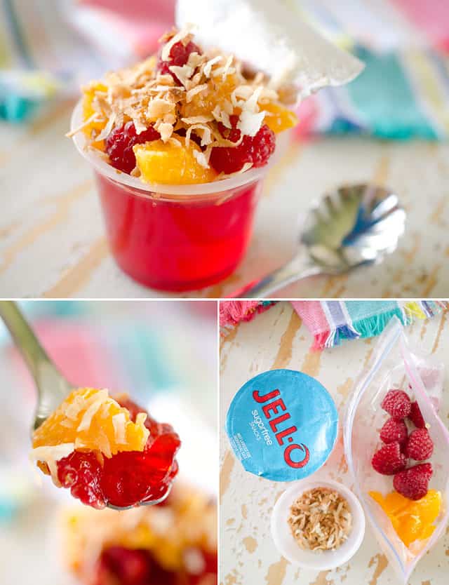 Fruit & Coconut Jello Cup