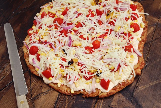 Chipotle Southwest Veggie Pizza