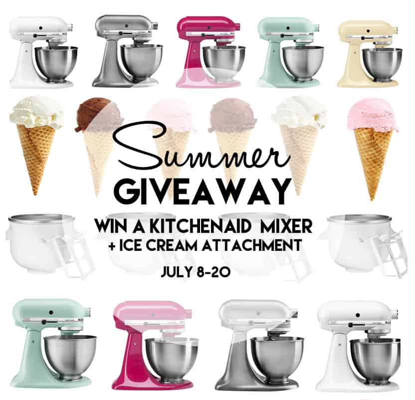 KitchenAid-Mixer-And-Ice-Cream-Attachment-Giveaway-Square-Image