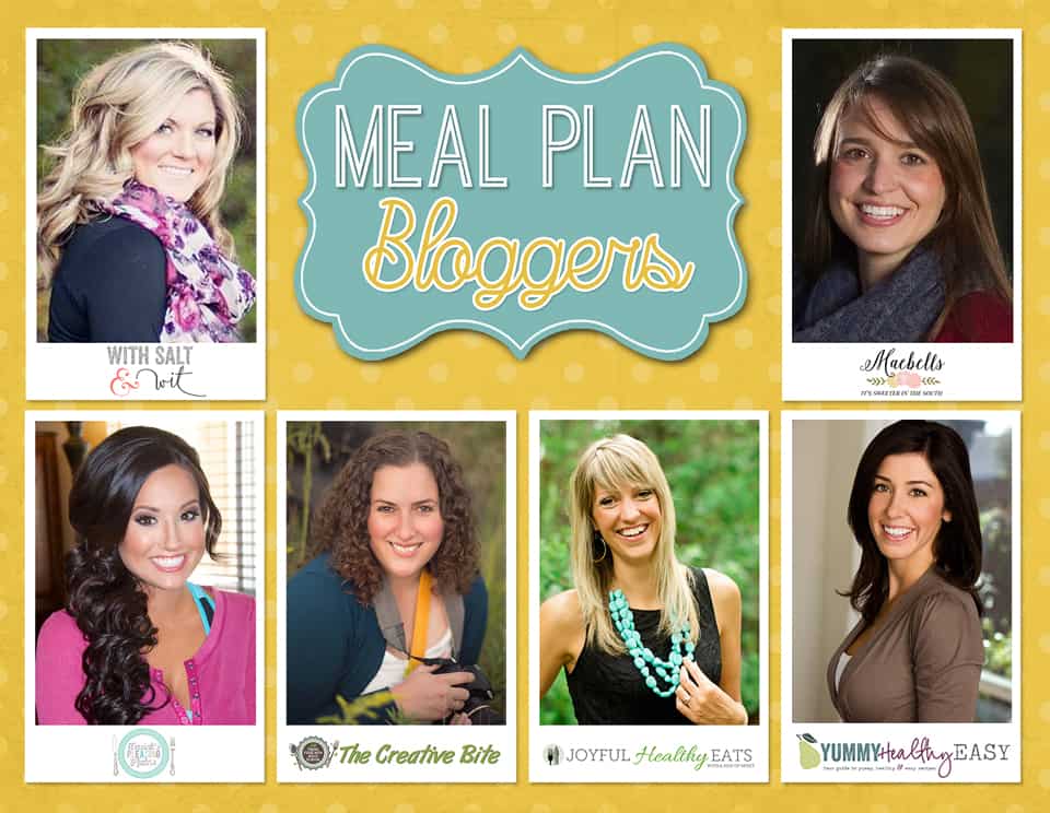 Healthy Weekly Meal Plan Bloggers