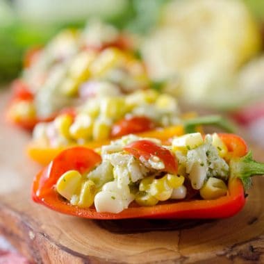 Cilantro Crab & Sweet Corn Mini Peppers