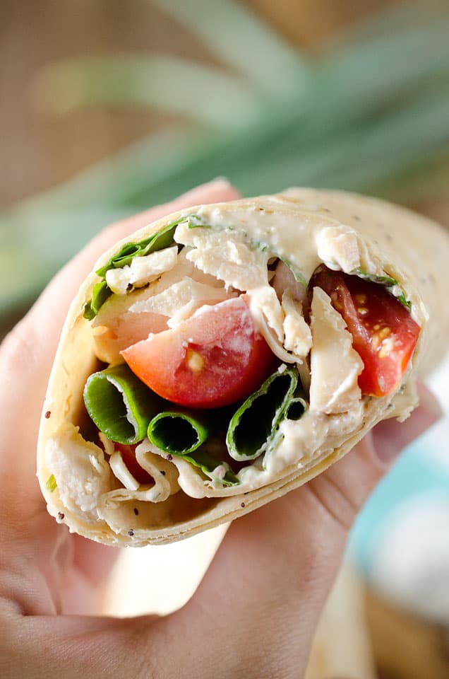 Light Chipotle Ranch Chicken Wrap