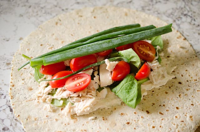 Light Chipotle Ranch Chicken Wrap