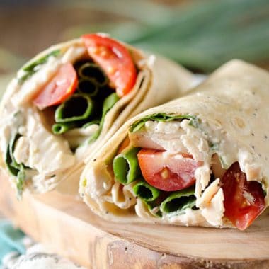 Light Chipotle Ranch Chicken Wrap