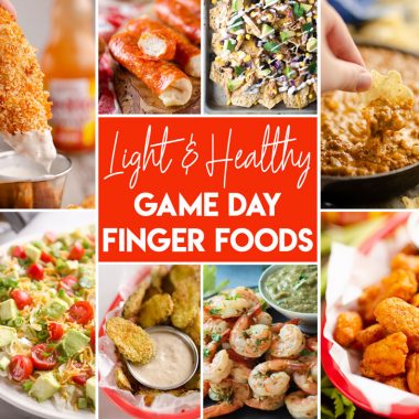 Healthy Game Day Finger Foods